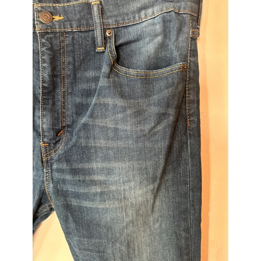 Levis 510 Skinny Fit Jeans Mens 36x30 Medium Wash Blue Denim Pants